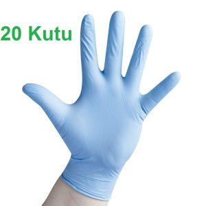 MAVİ LATEX ELDİVEN - MUAYENE ELDİVENİ 20 Paket